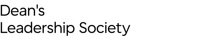 Mobile Wordmark for the Dean's Leadership Society (DLS)